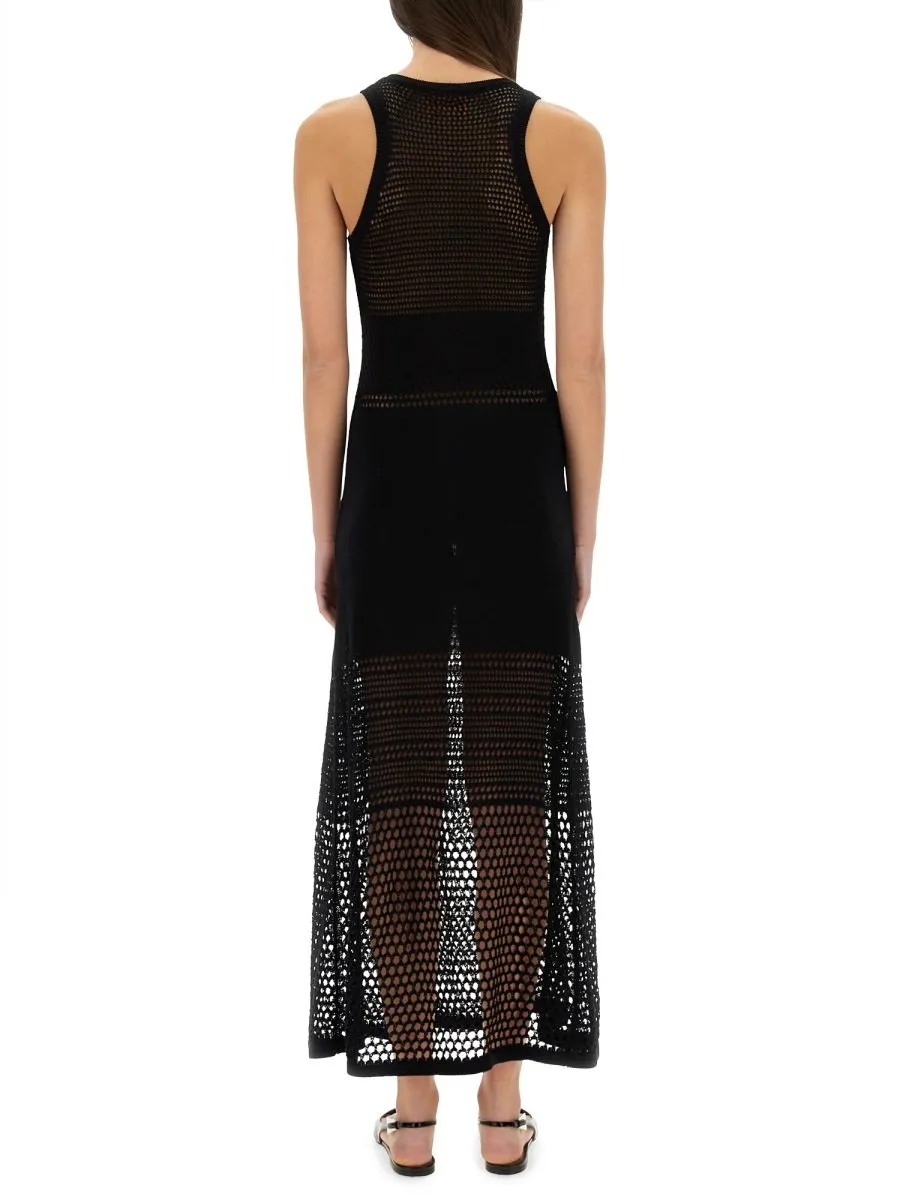 Moschino Jeans Chunky Knitted Dress