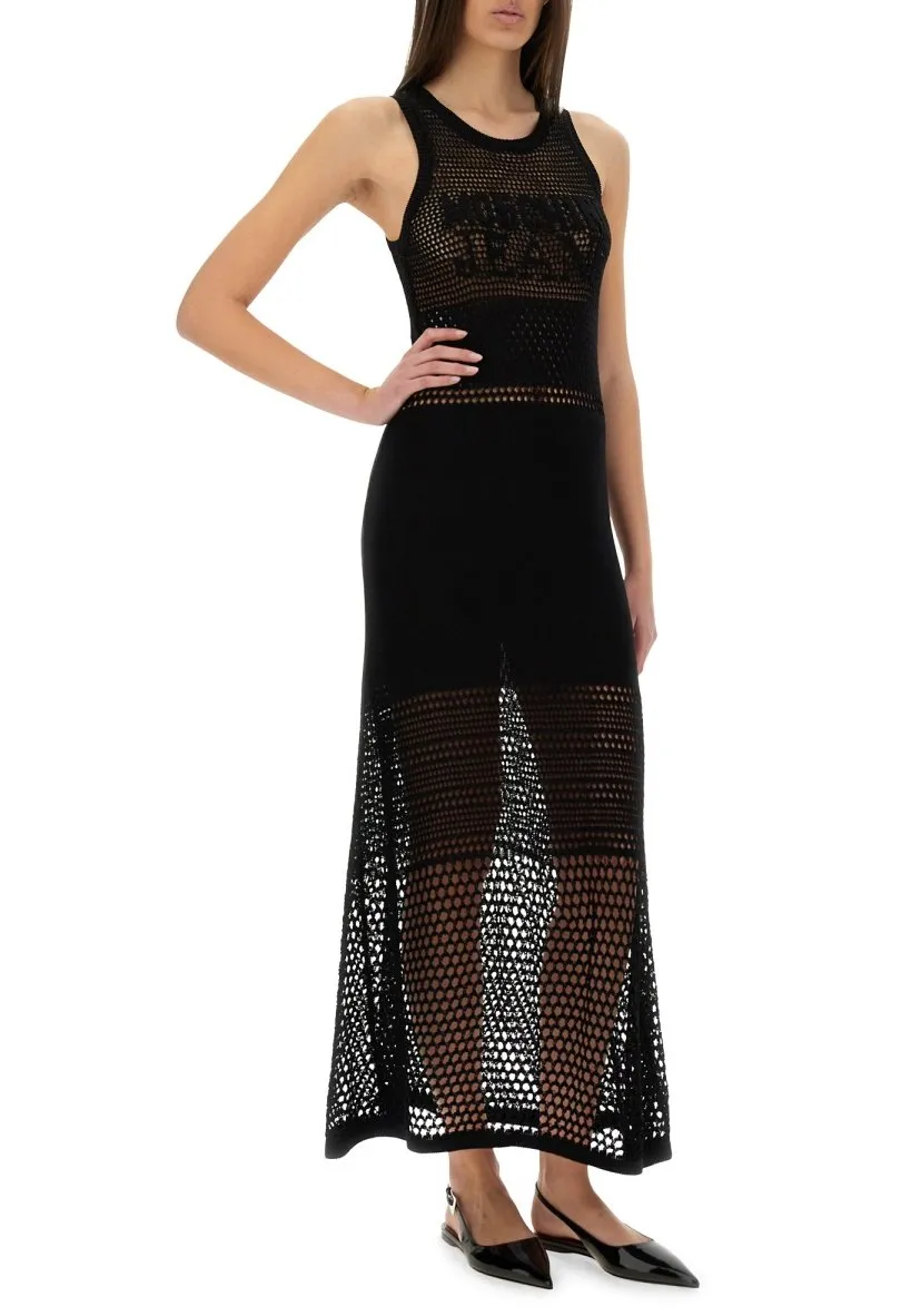 Moschino Jeans Chunky Knitted Dress