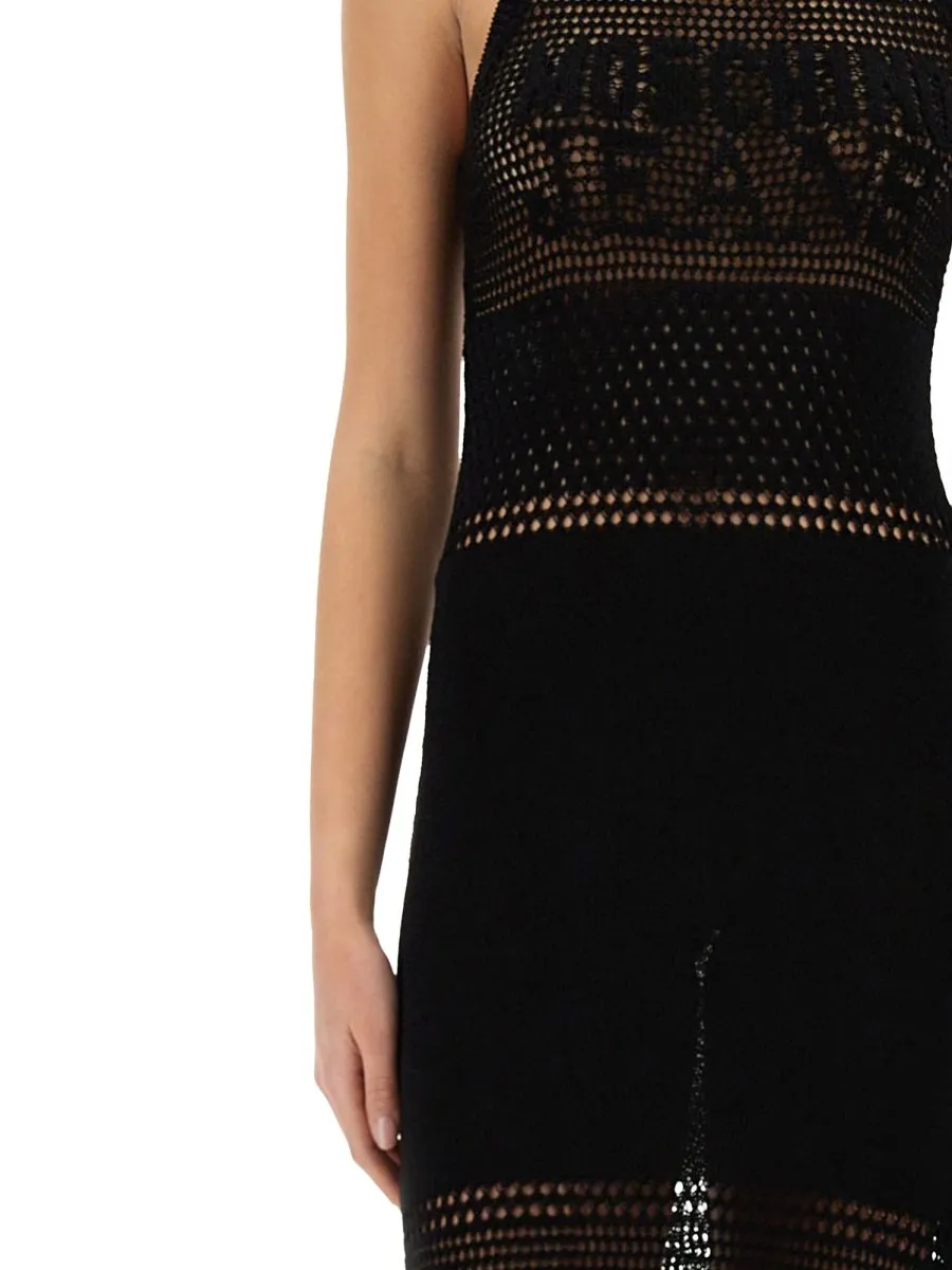 Moschino Jeans Chunky Knitted Dress