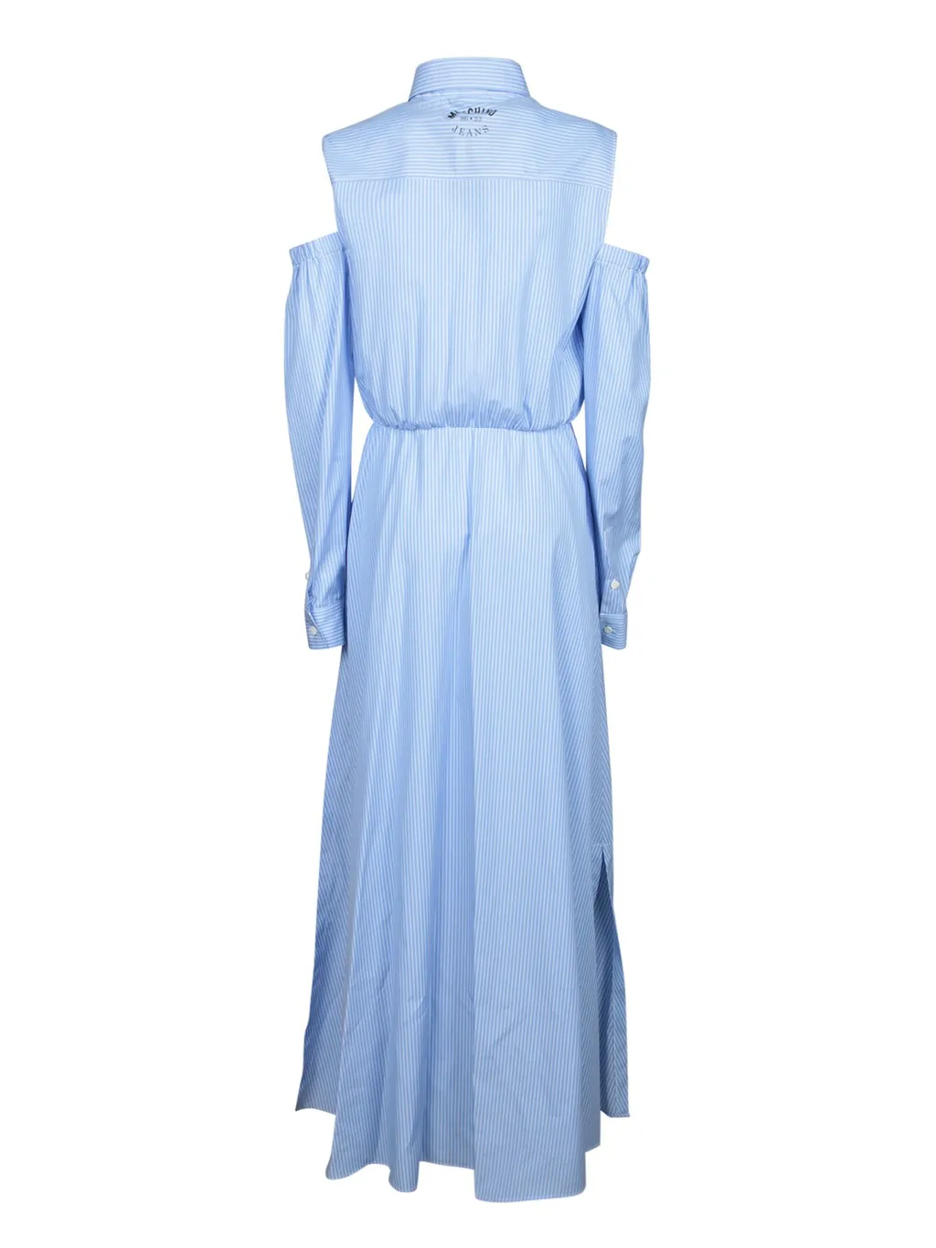 Moschino Jeans Long Striped Poplin Dress