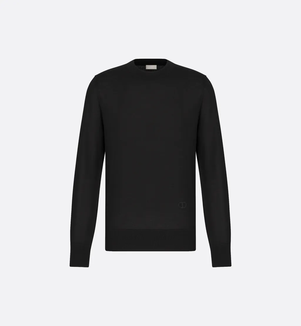Cd Icon Round Neck Sweater