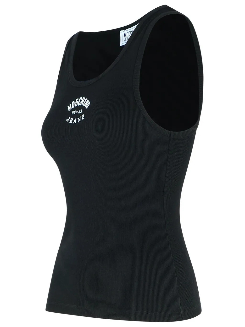 Moschino Jeans Logo Printed Tank Top