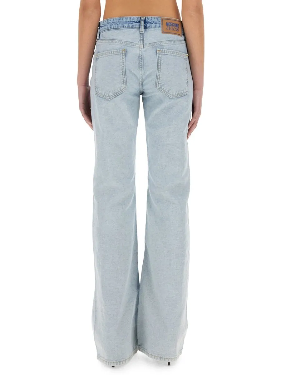 Moschino Jeans Flared Leg Jeans