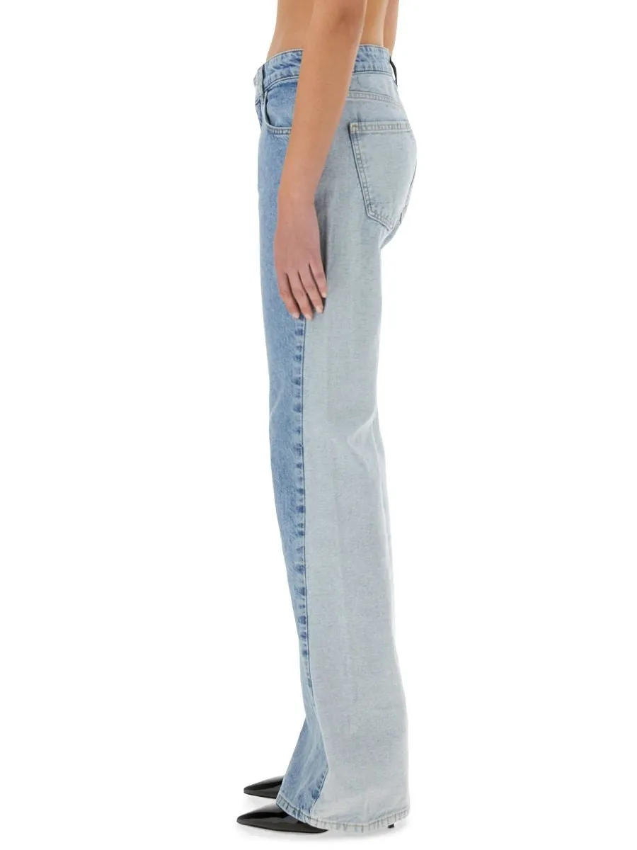Moschino Jeans Flared Leg Jeans