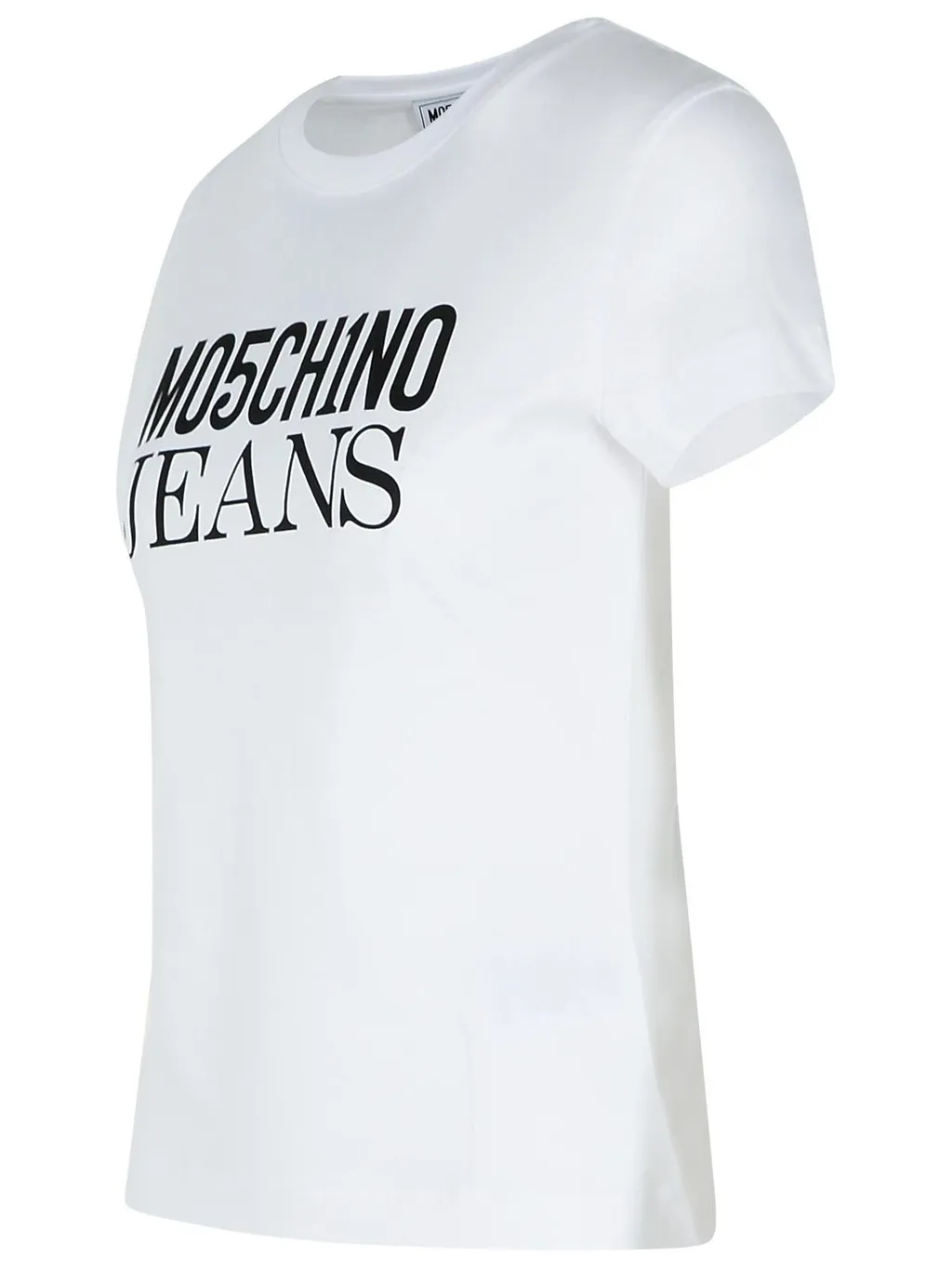 Moschino Jeans Logo Printed Crewneck T-Shirt
