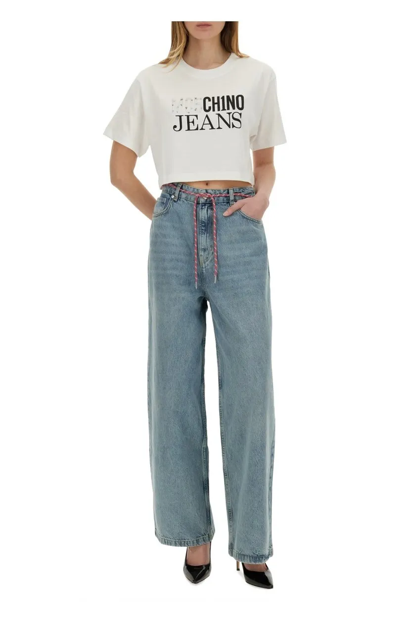 Moschino Jeans Oversized Denim Jeans