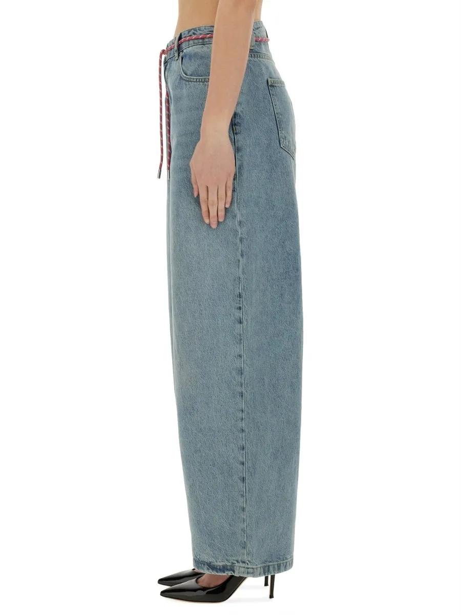 Moschino Jeans Oversized Denim Jeans