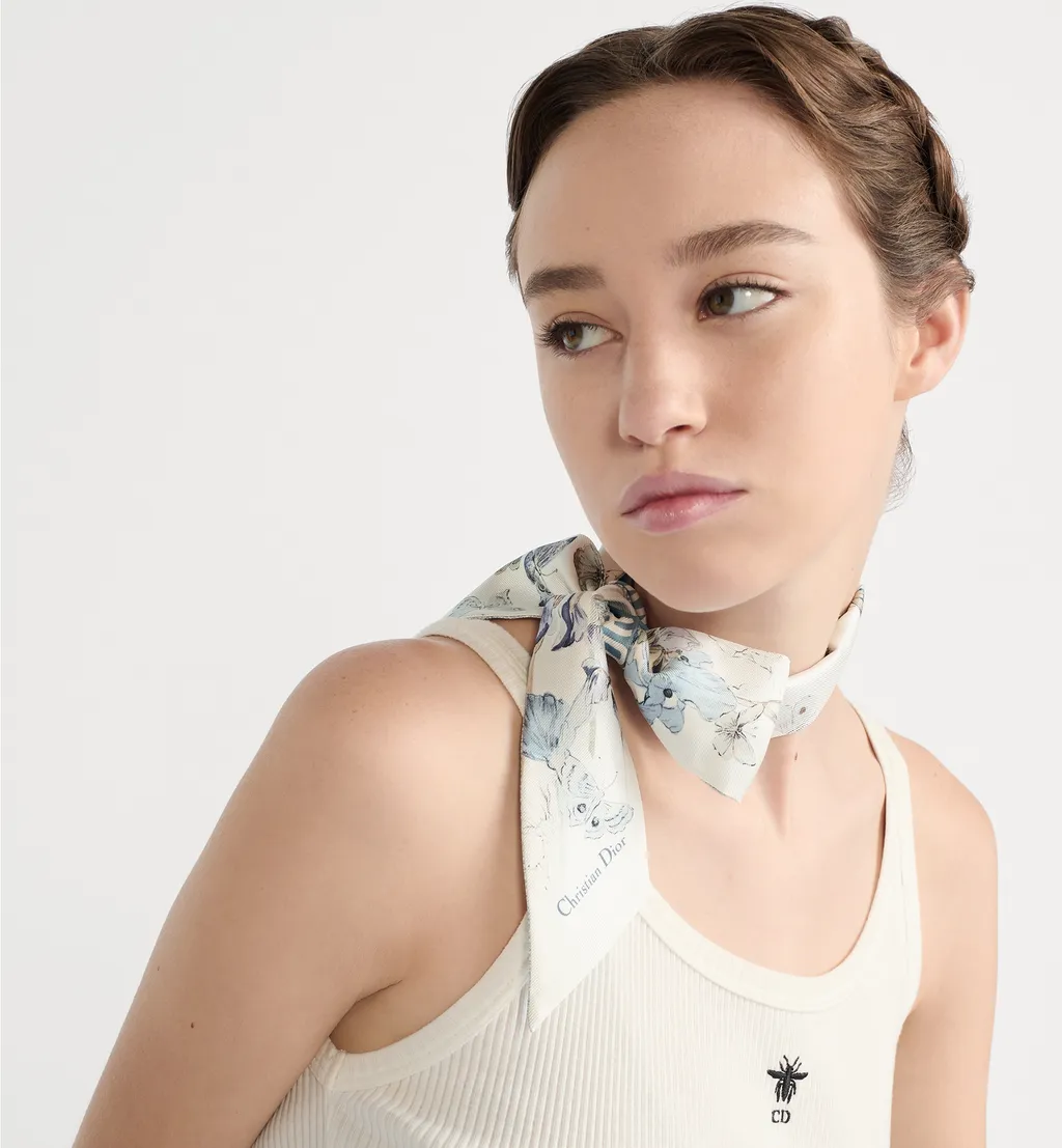 Butterflies & Iris Mitzah Scarf