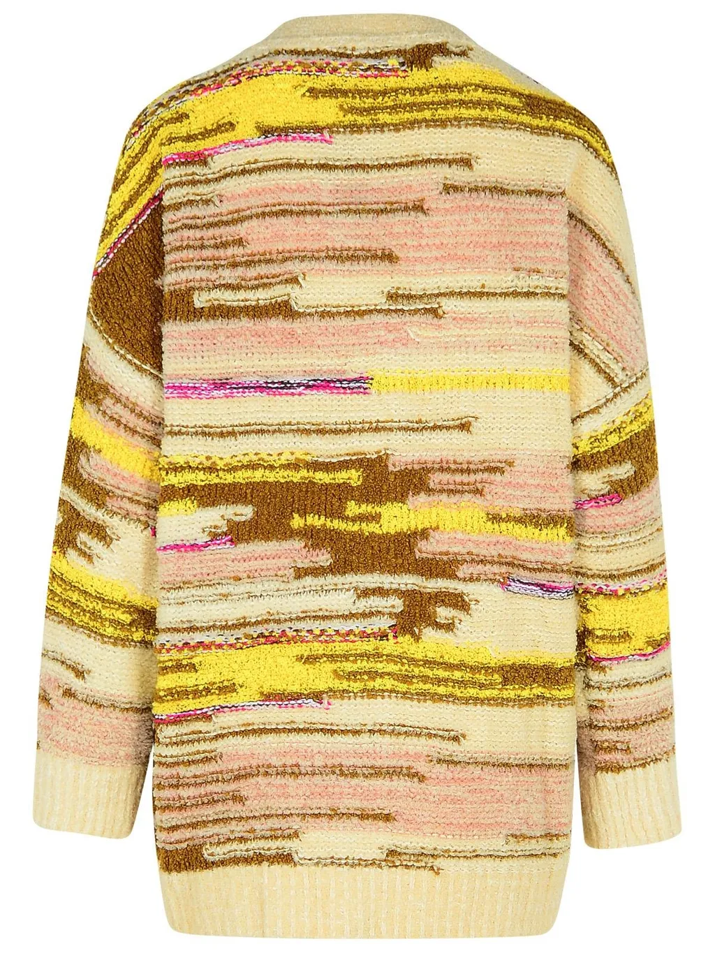 Moschino Jeans Logo Patch Long Cardigan