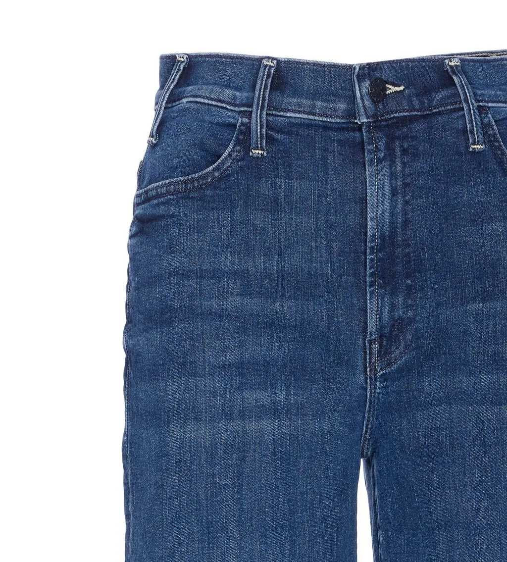 Mother The Hustler Roller Sneak Jeans