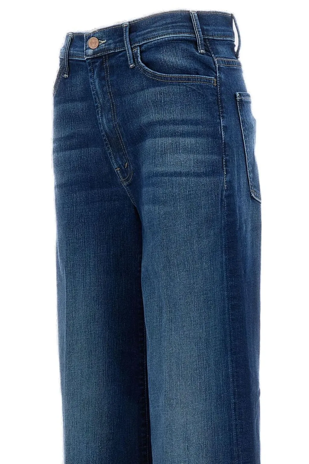 Mother The Hustler Roller Sneak Jeans