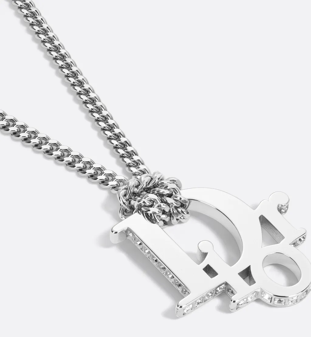Dior Oblique Pendant Necklace
