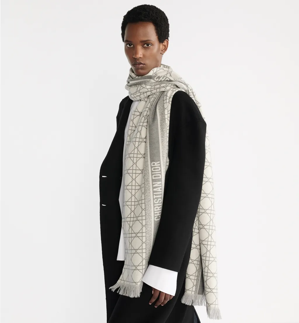 Dior Cannage Scarf