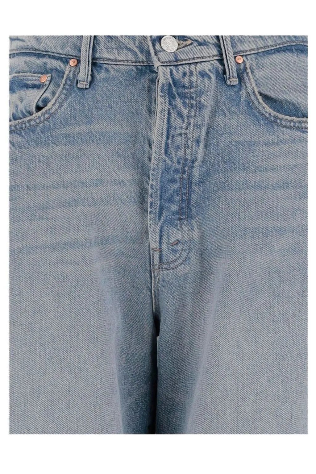 Mother Patchwork Panel Denim Jeans