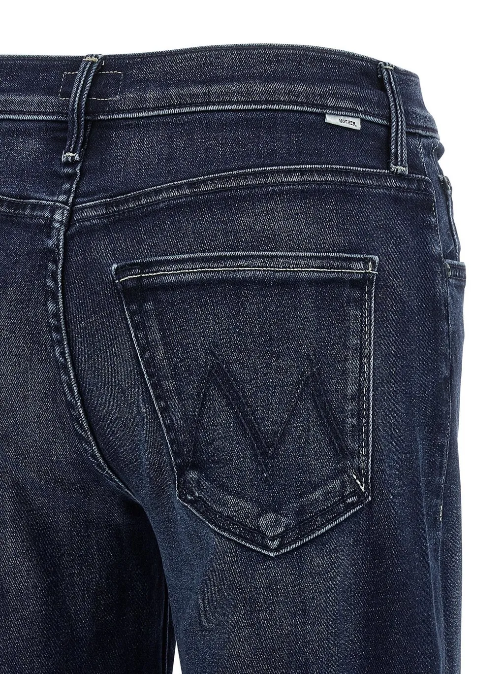 Mother Mid Rise Maven Sneak Jeans