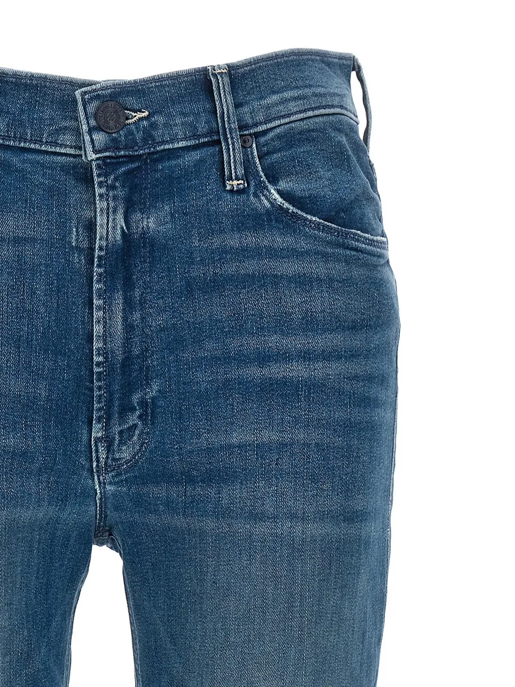 Mother The Mid Rise Dazzler Ankle Jeans