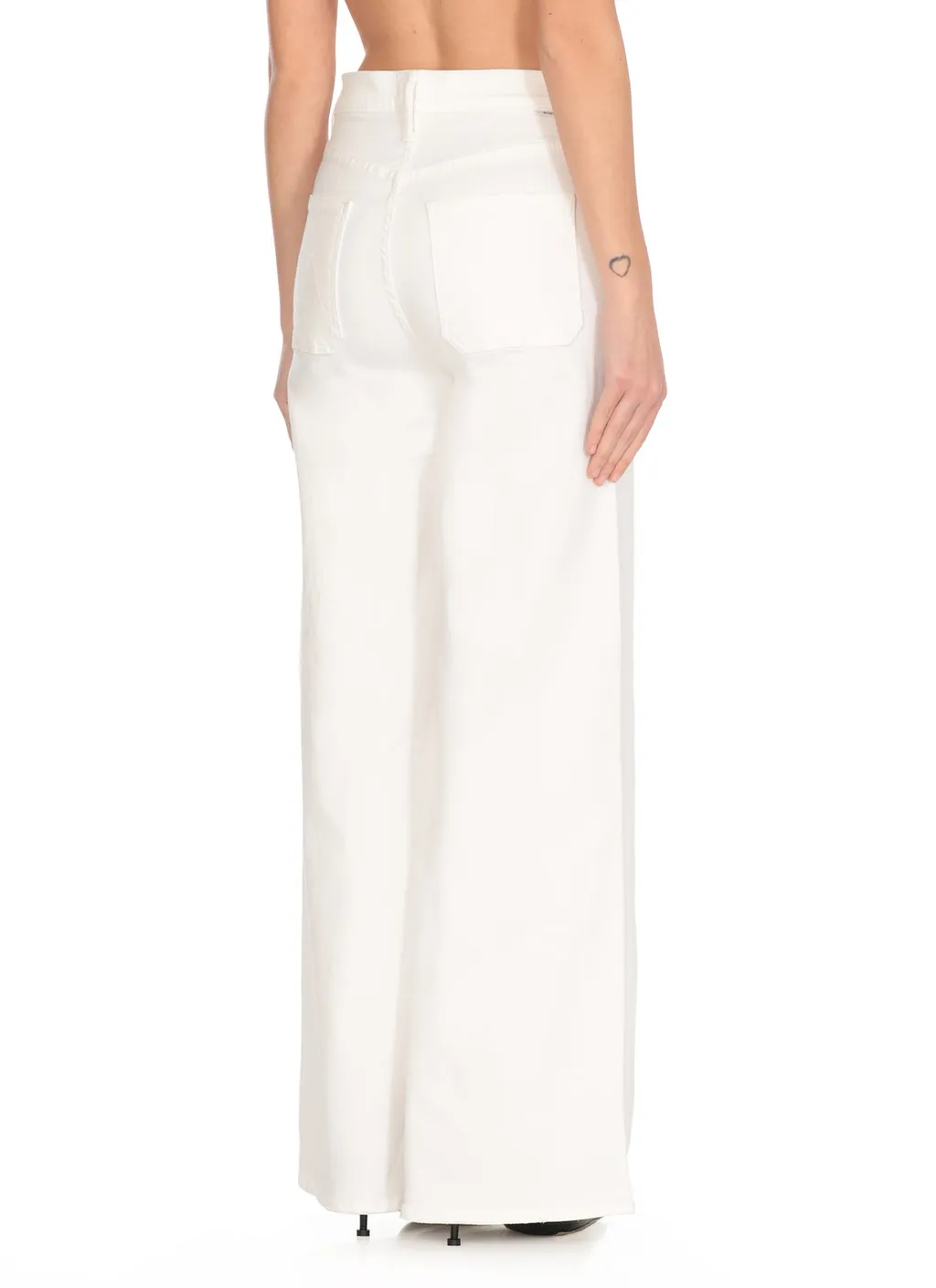 Mother High-Waist Wide-Leg Jeans