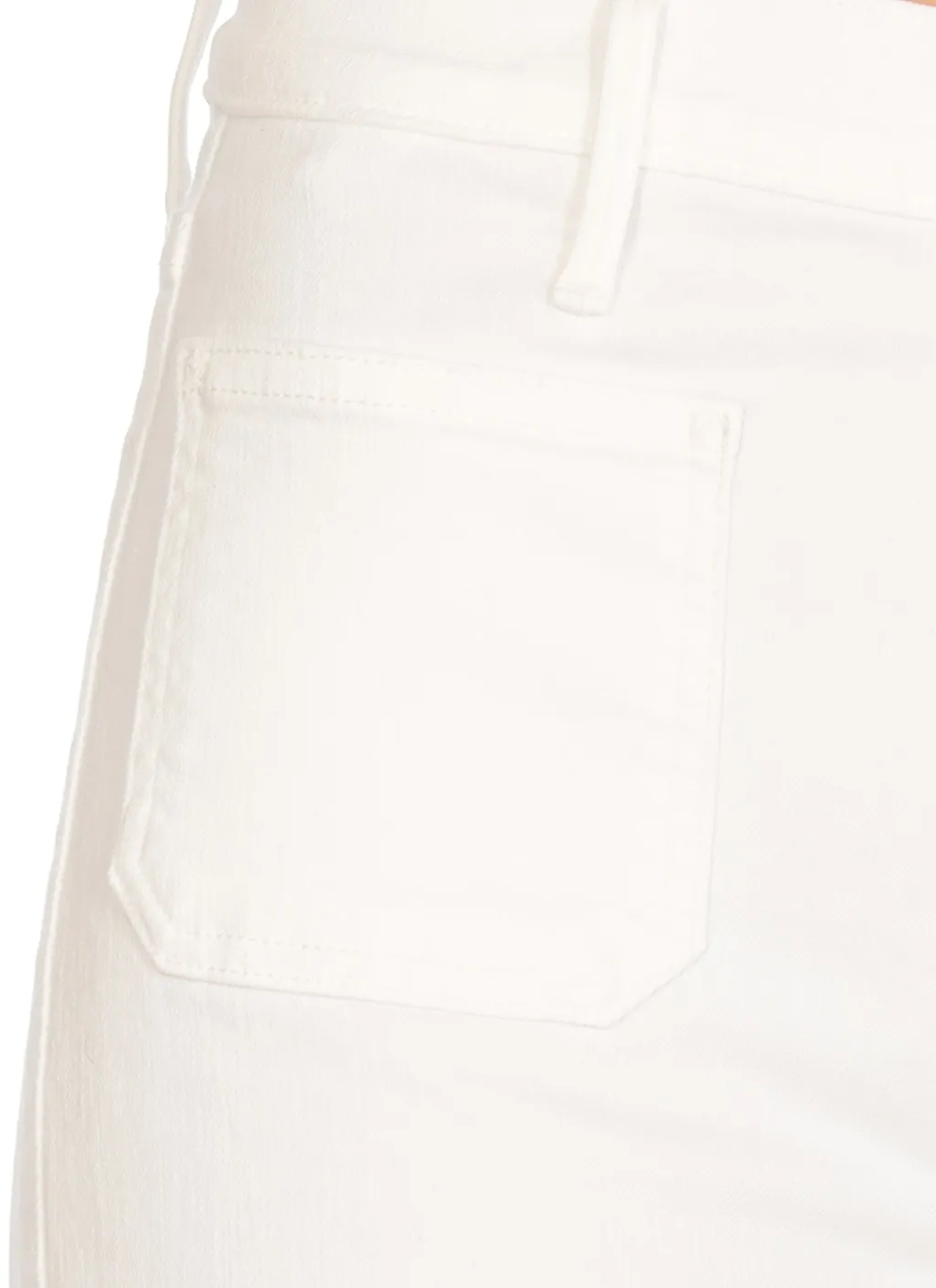 Mother High-Waist Wide-Leg Jeans