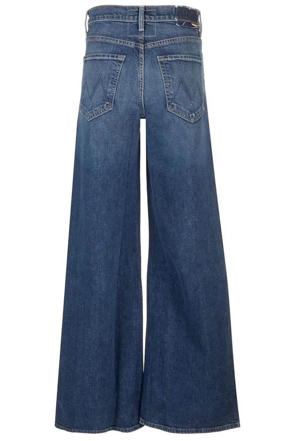 Mother The Ditcher Roller Sneak Wide-Leg Jeans