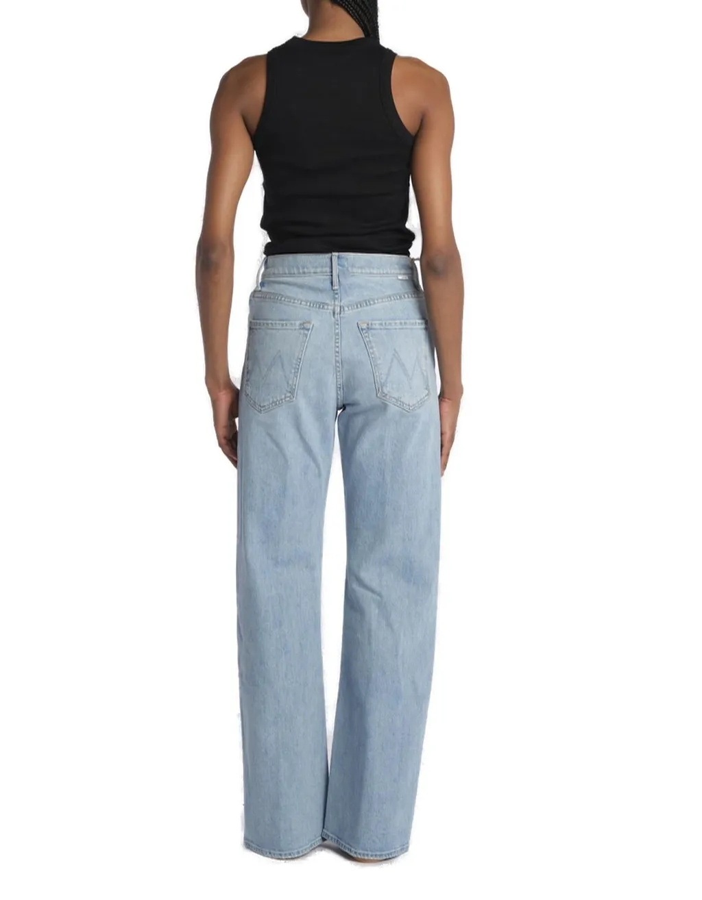 Mother The Lasso Sneak High Rise Jeans