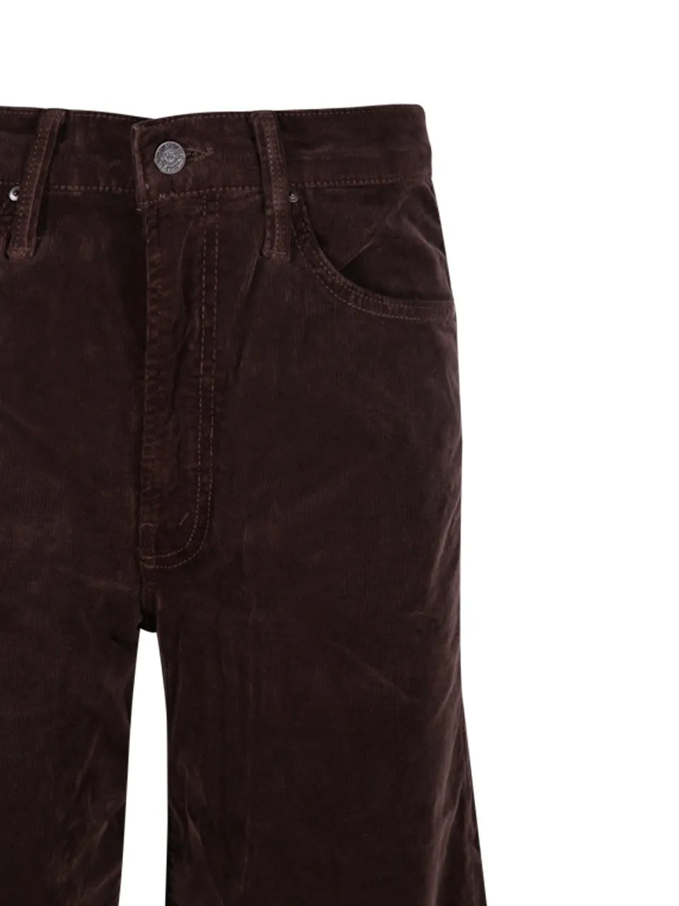 Mother The Ditcher Roller Zip Sneak Jeans