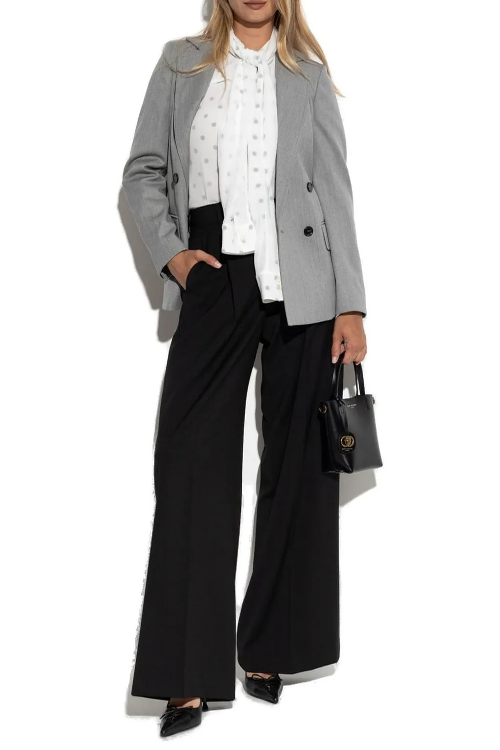 Max Mara Collared Button-Up Jacket