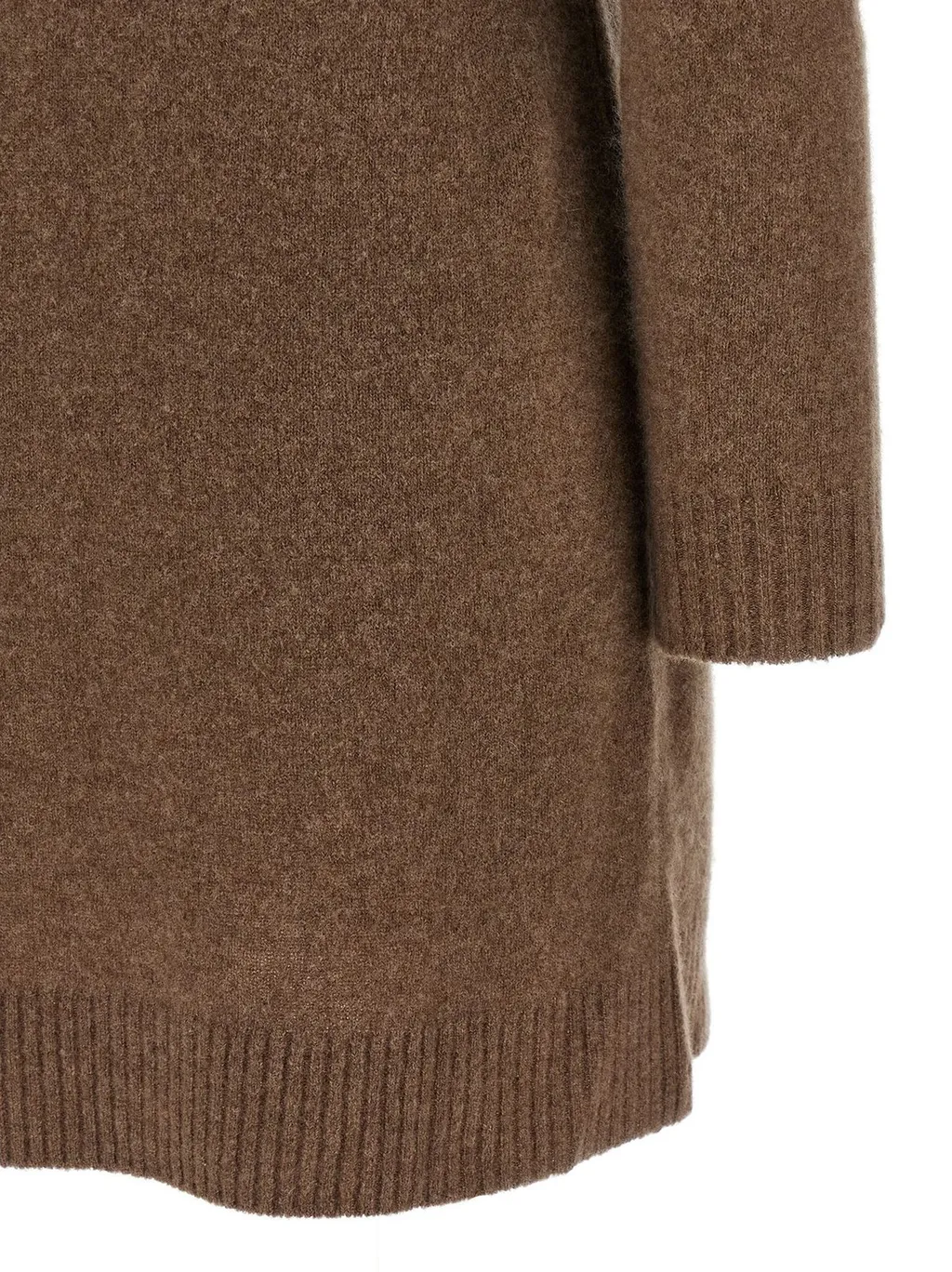 Max Mara Edison High-Neck Long-Sleeved Dress