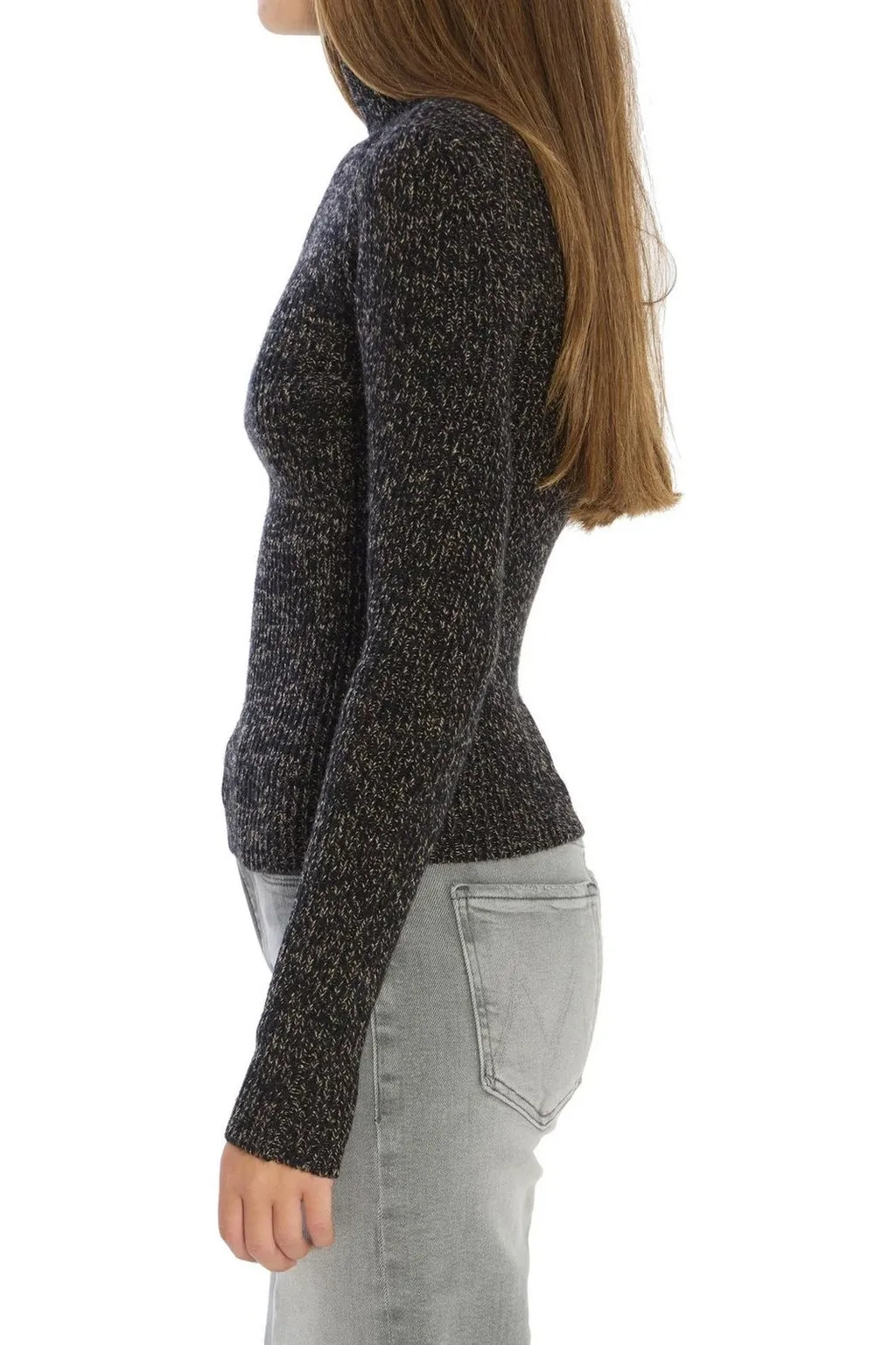 Max Mara Azulene1234 High Neck Knitted Jumper