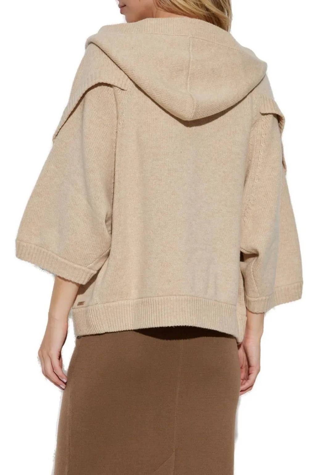 Max Mara Vals Button Detailed Open-Front Cardigan