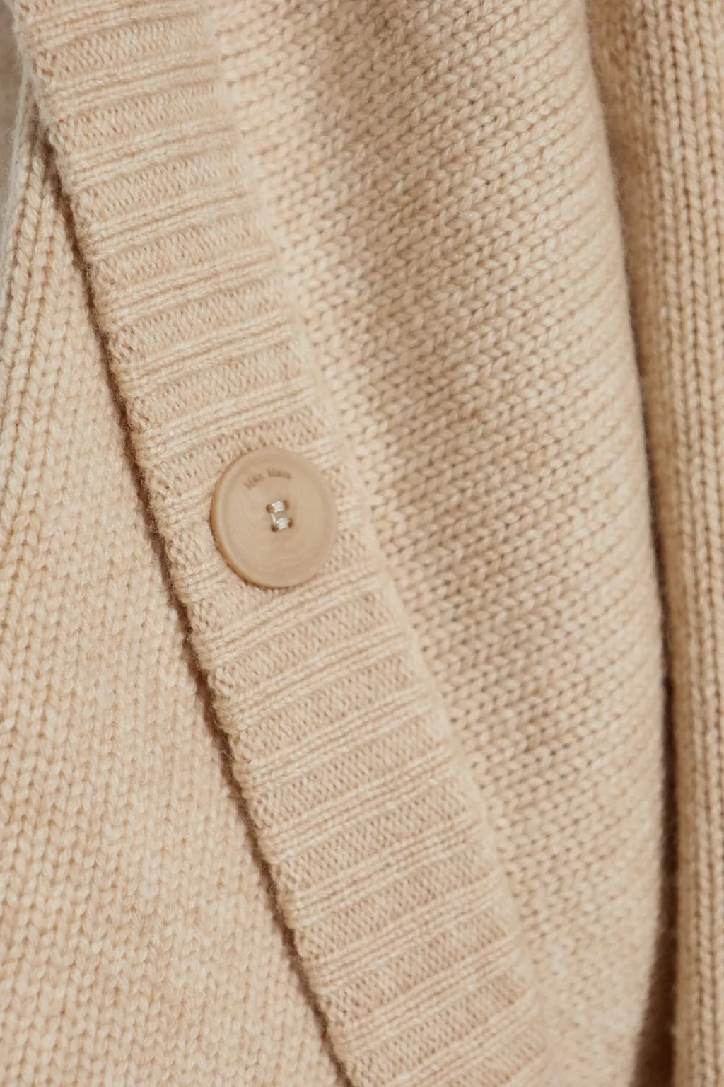 Max Mara Vals Button Detailed Open-Front Cardigan