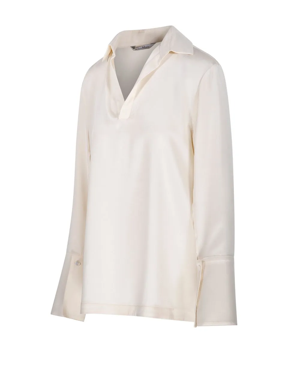 Max Mara Dover V-Neck Long-Sleeved Top