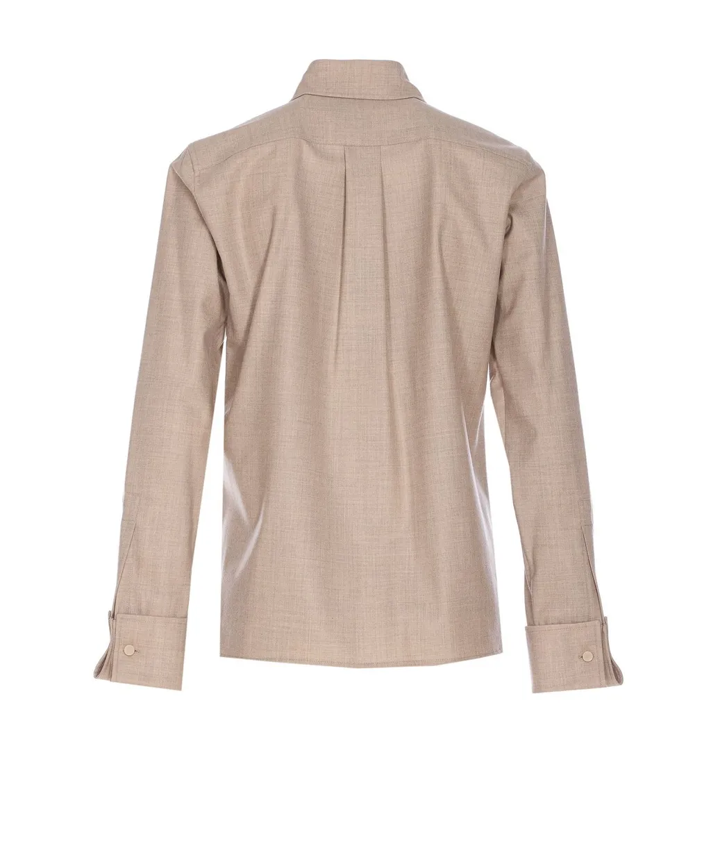 Max Mara Tebaide Long-Sleeved Shirt