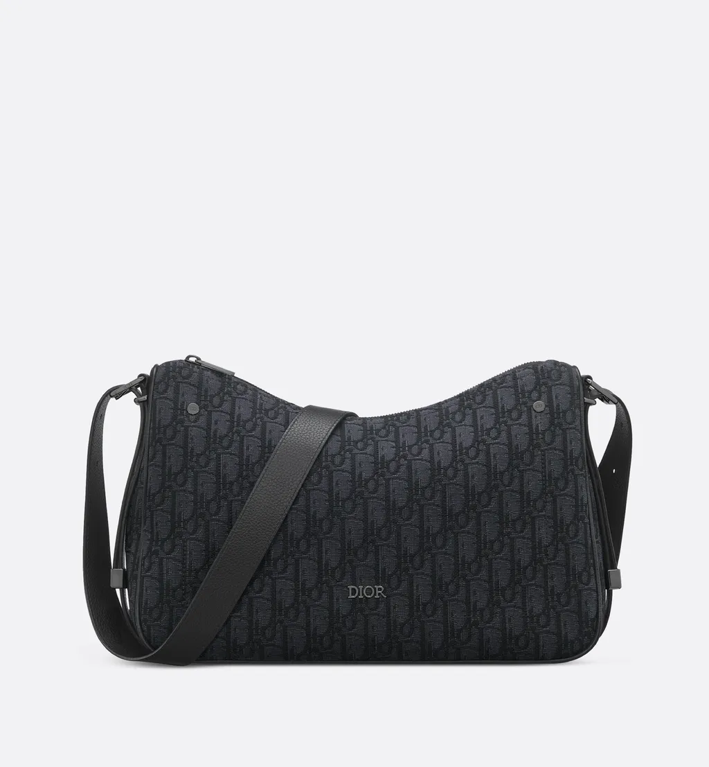 Medium Dior Slider Zipped Hobo Bag