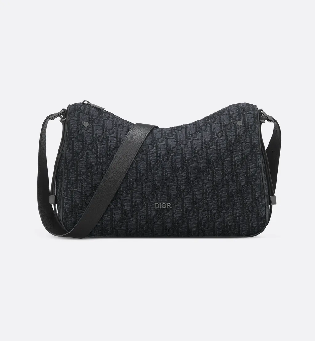 Medium Dior Slider Zipped Hobo Bag