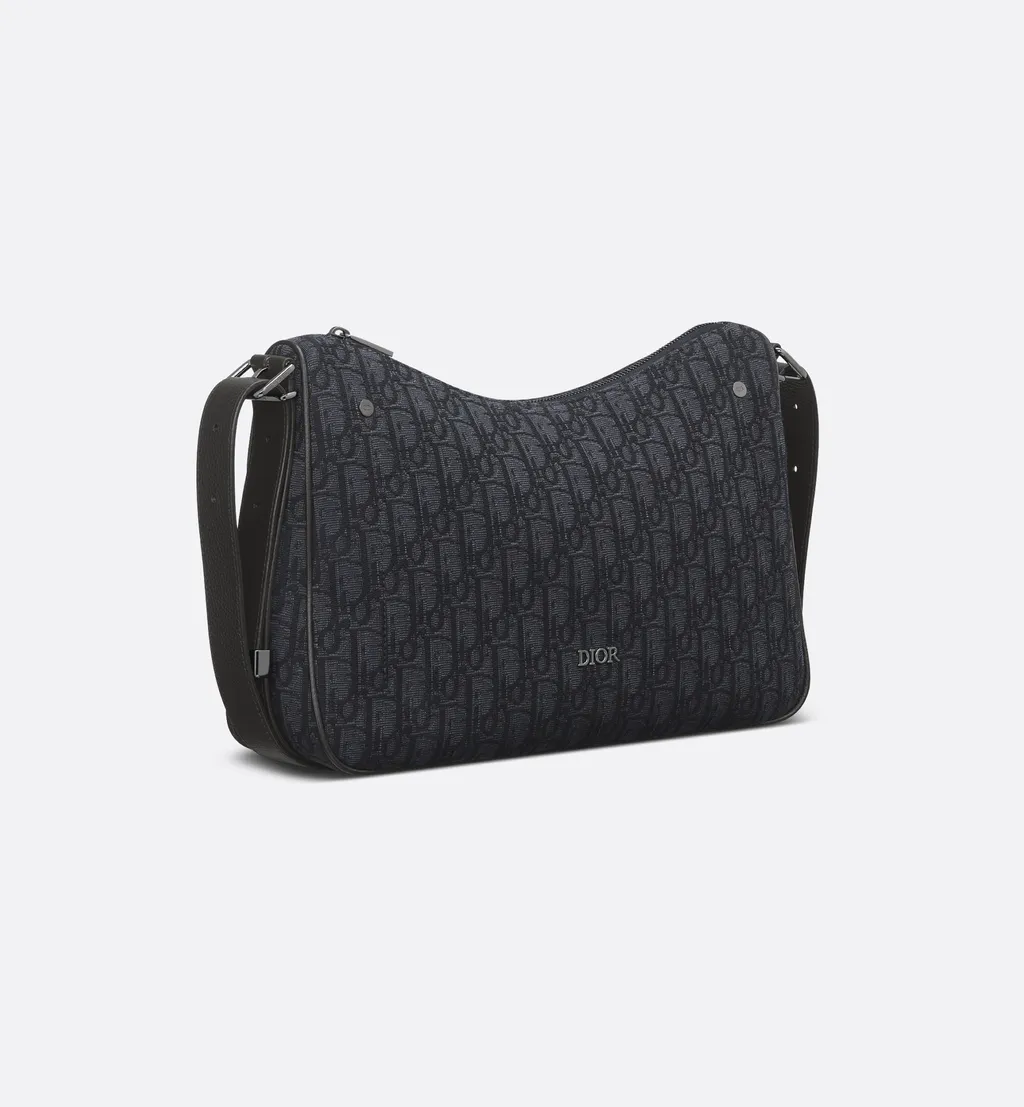 Medium Dior Slider Zipped Hobo Bag