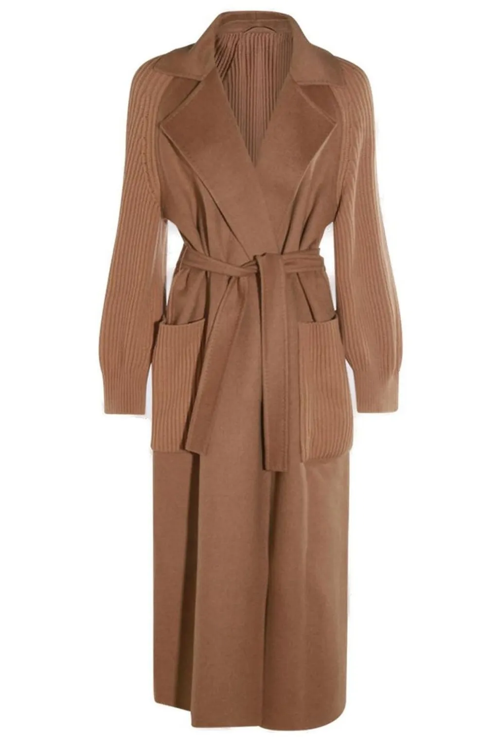 Max Mara Berard1234 Belted Knitted Coat