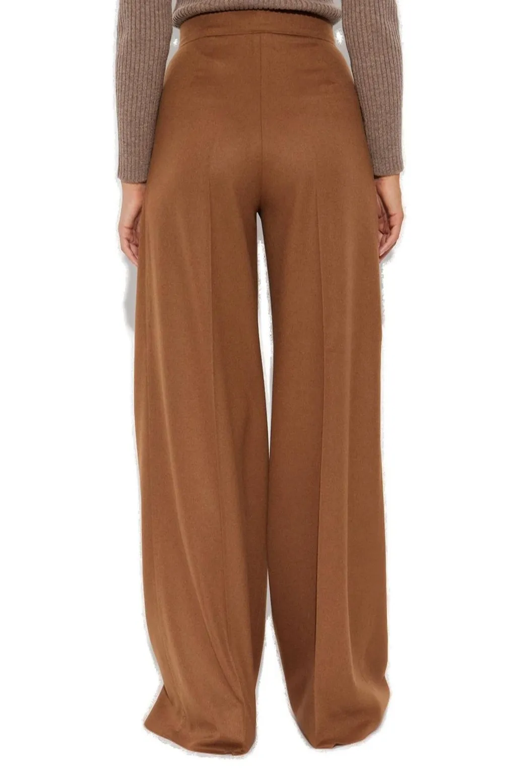 Max Mara Borneo Pleated Wide-Leg Trousers