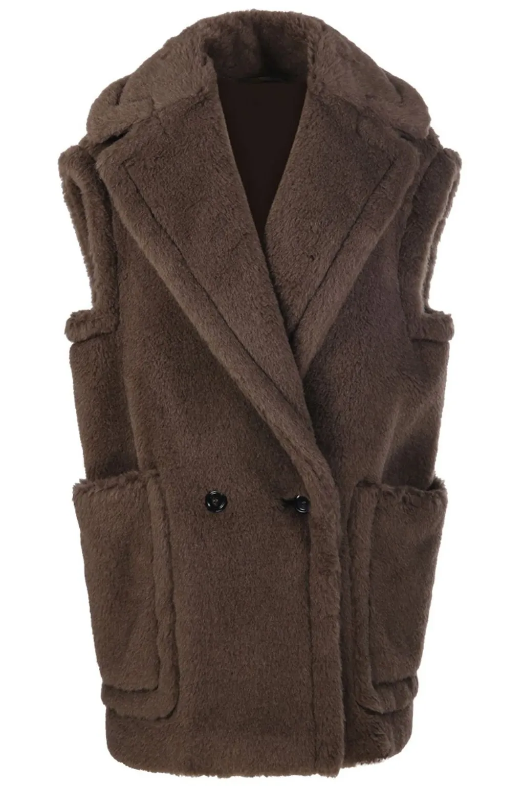 Max Mara Bormida Double-Breasted Gilet