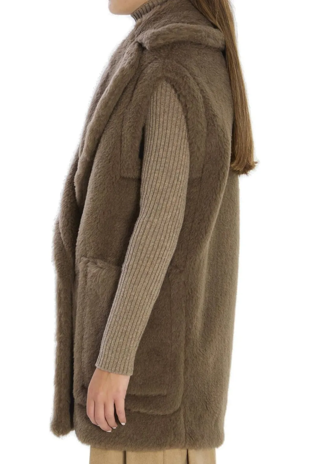 Max Mara Bormida Double-Breasted Gilet