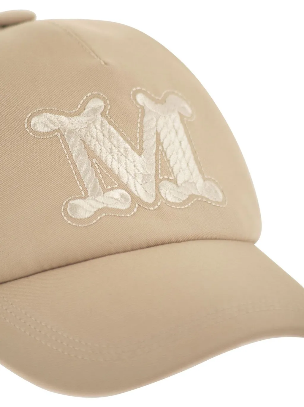 Max Mara Mxaribaldo Logo Embroidered Baseball Cap
