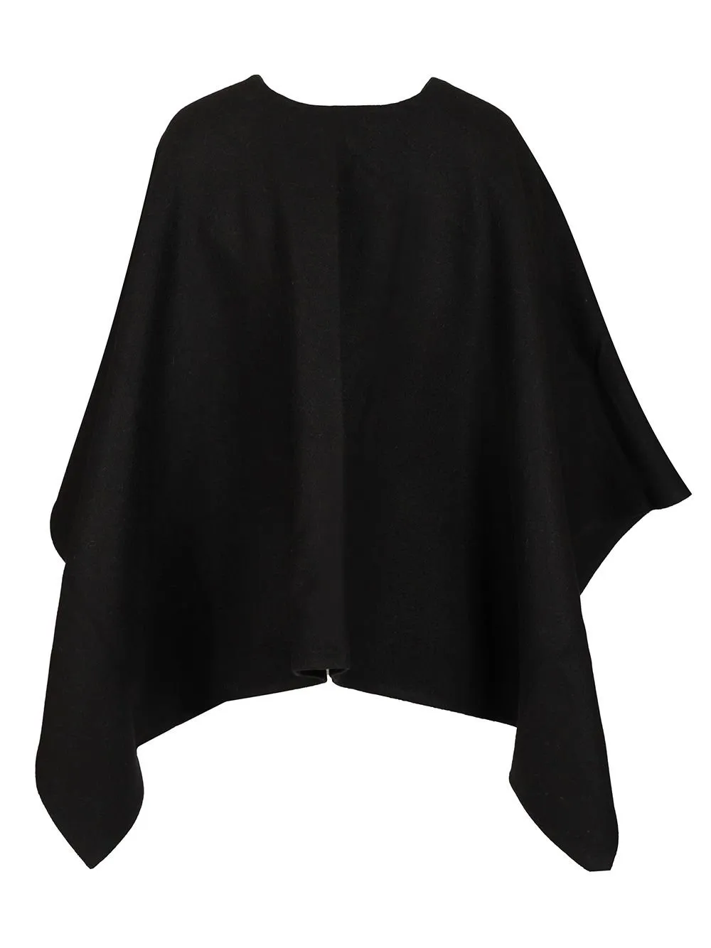 Max Mara Serra Logo Patch Cape