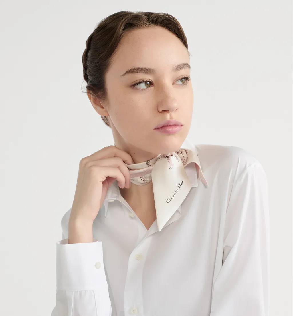 Dior Alphabet Mitzah Scarf