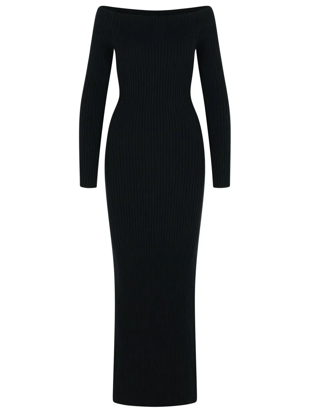 Max Mara Arnes Off-Shoulder Maxi Dress