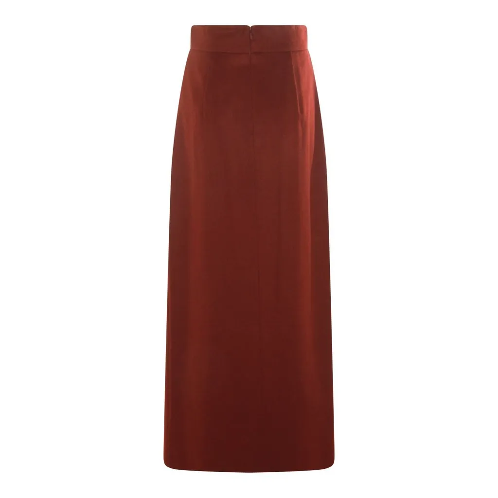 Max Mara Zattera Pleated Maxi Skirt