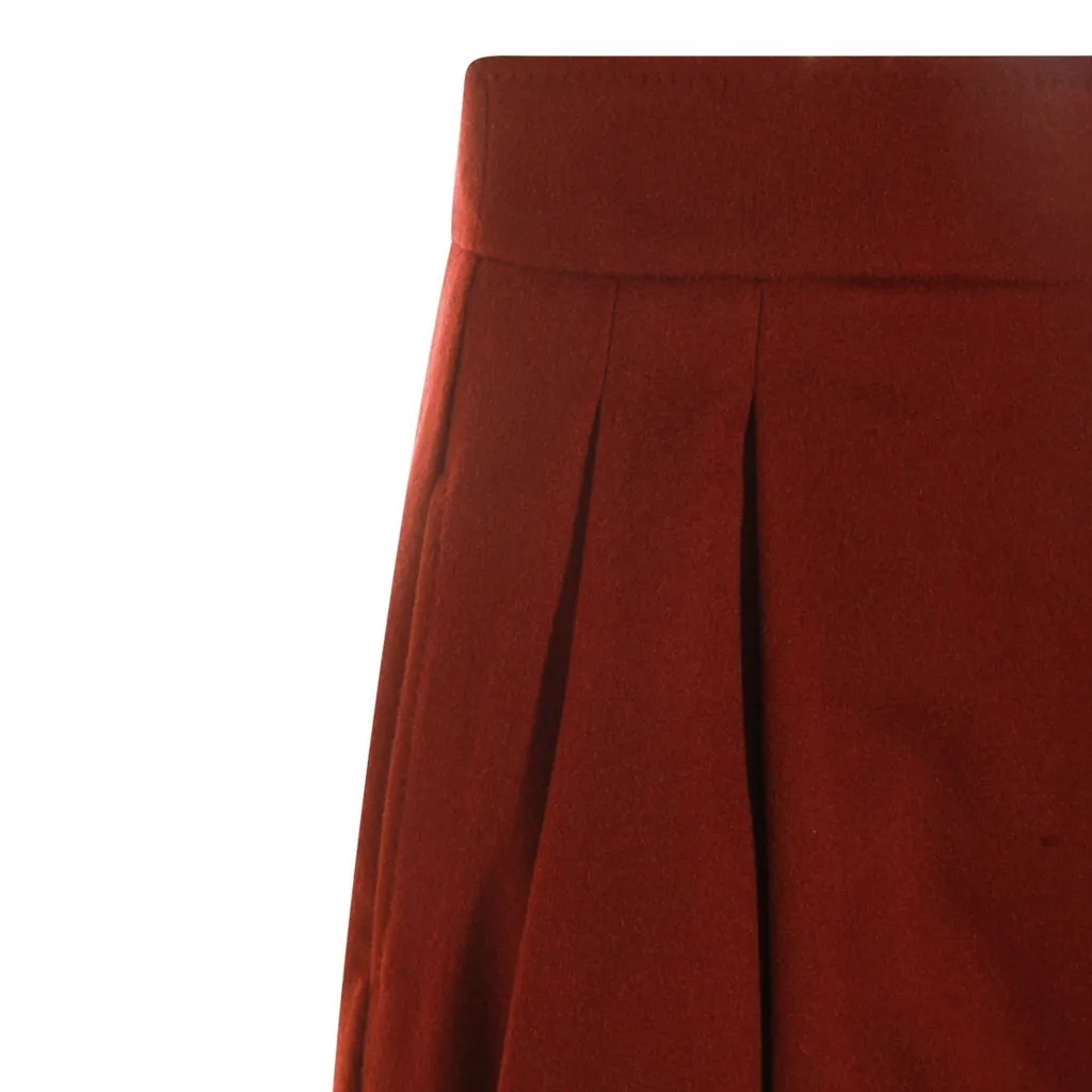 Max Mara Zattera Pleated Maxi Skirt