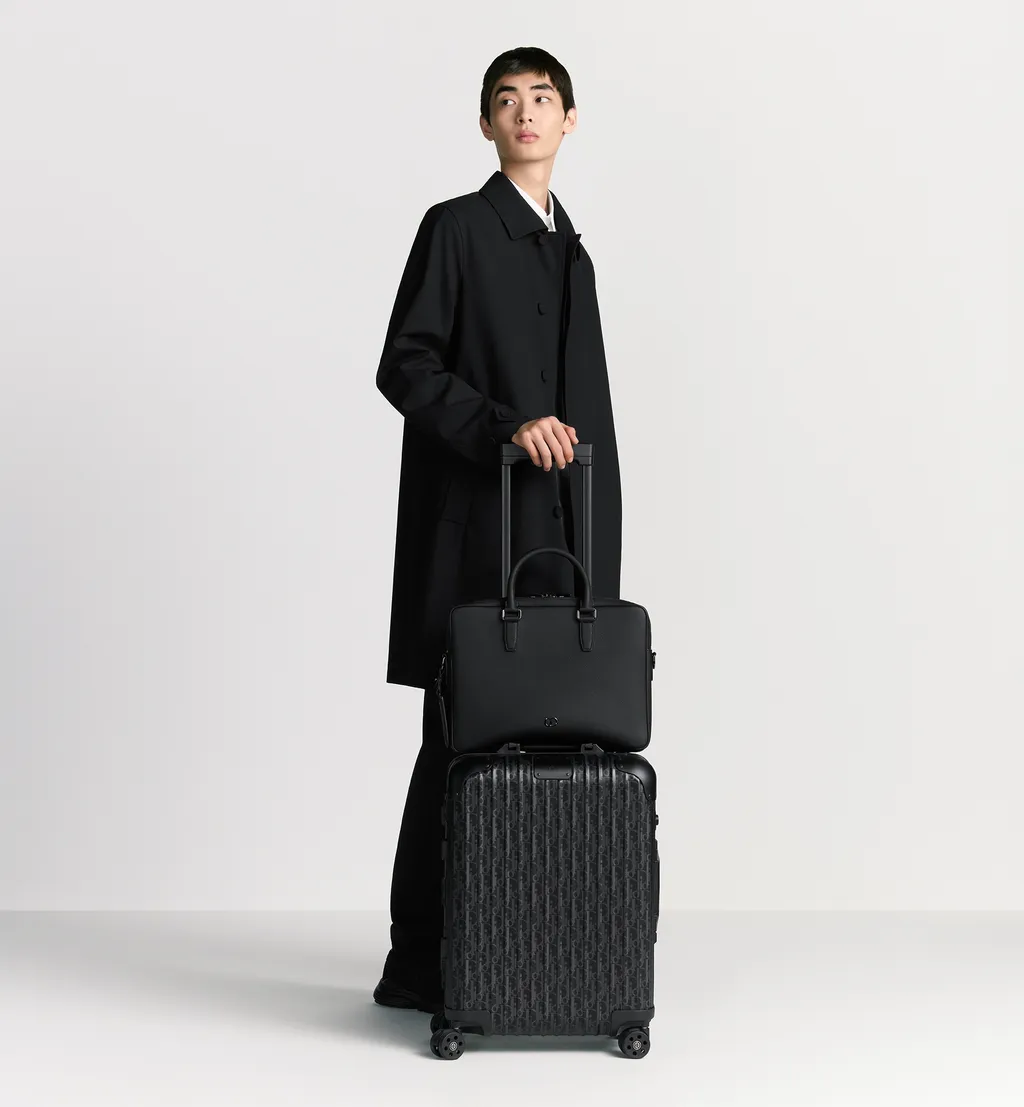 Cd Icon Zipped Briefcase