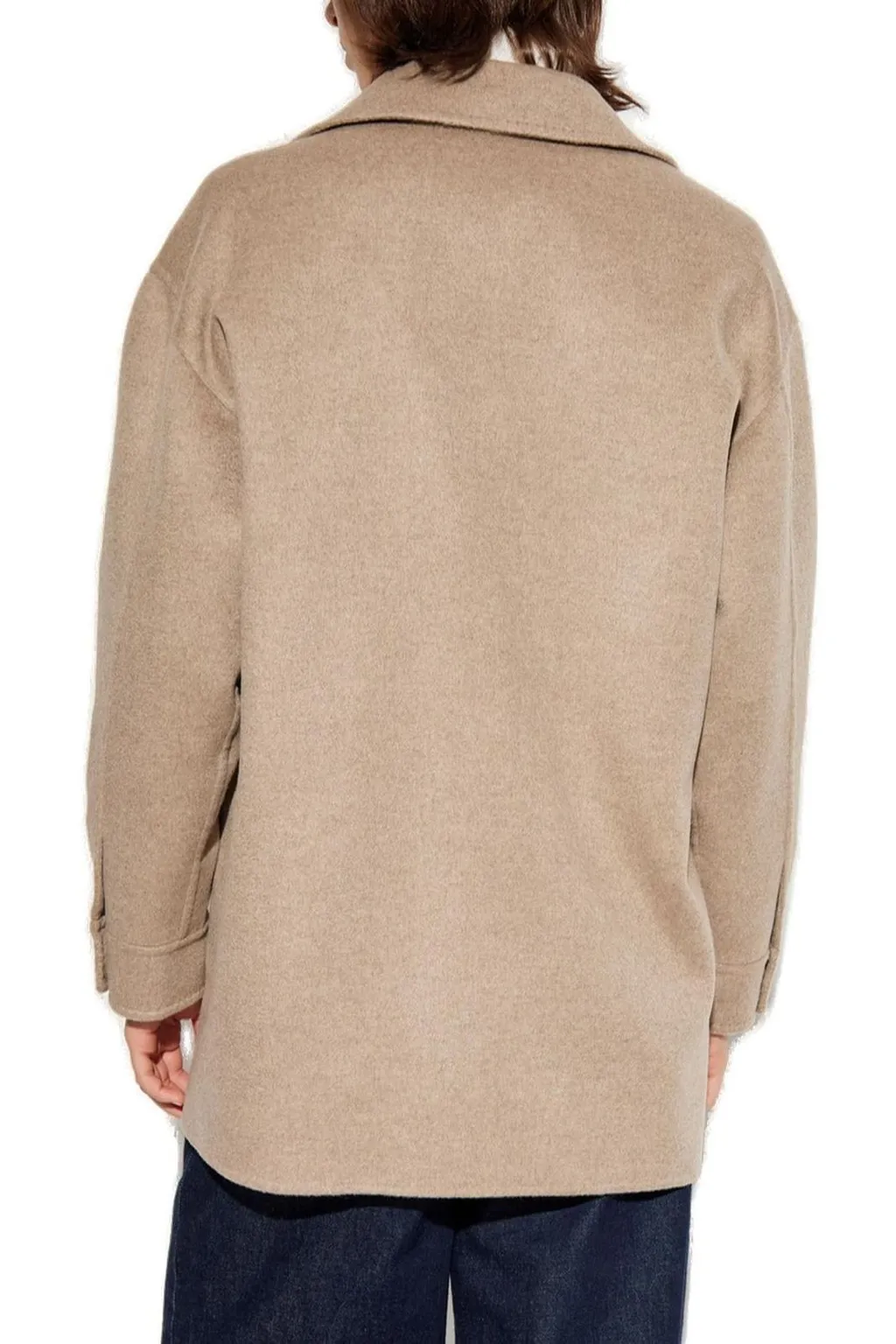 Max Mara Panno Button-Up Jacket