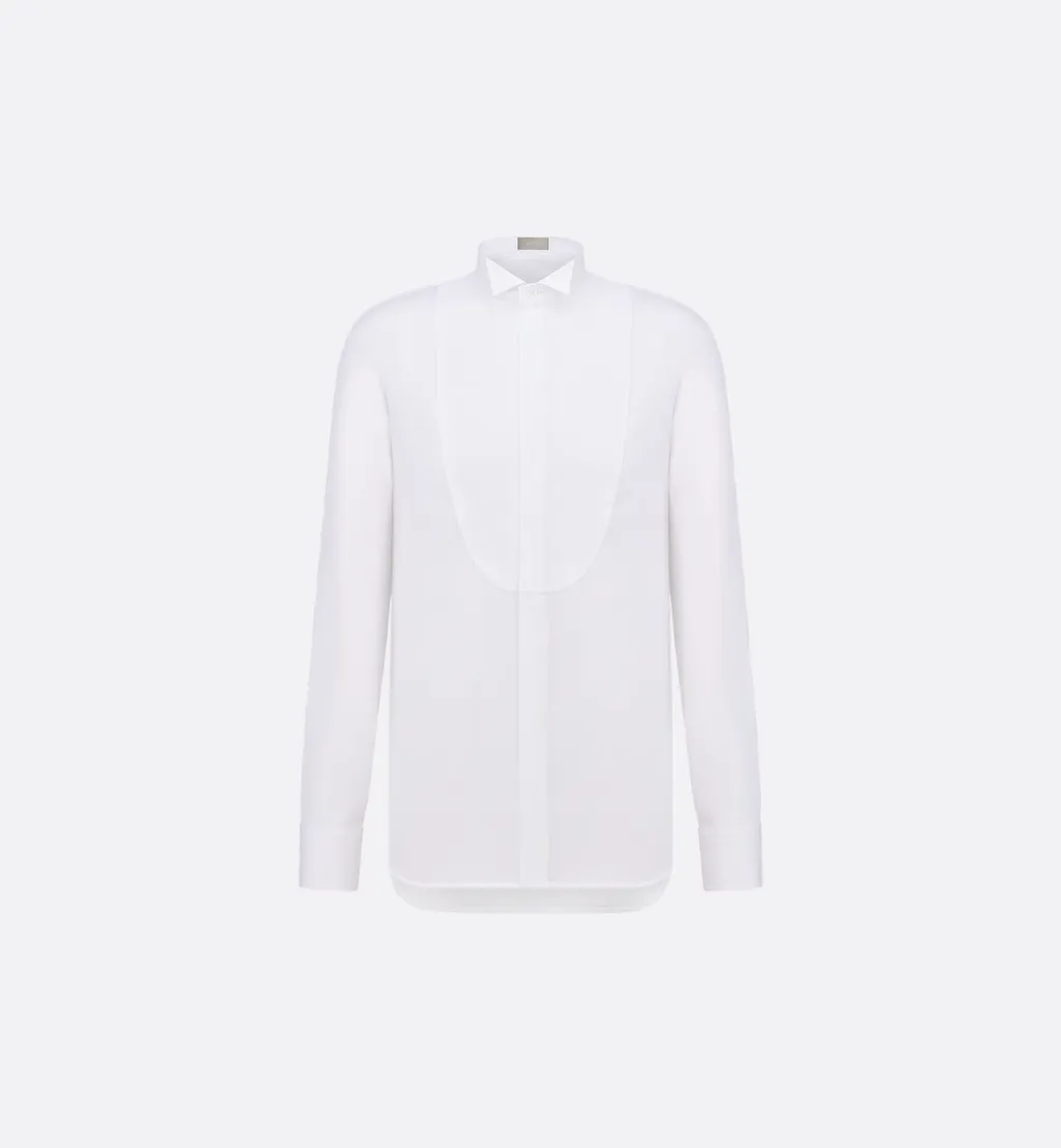 Tuxedo Shirt With Wing Collar
