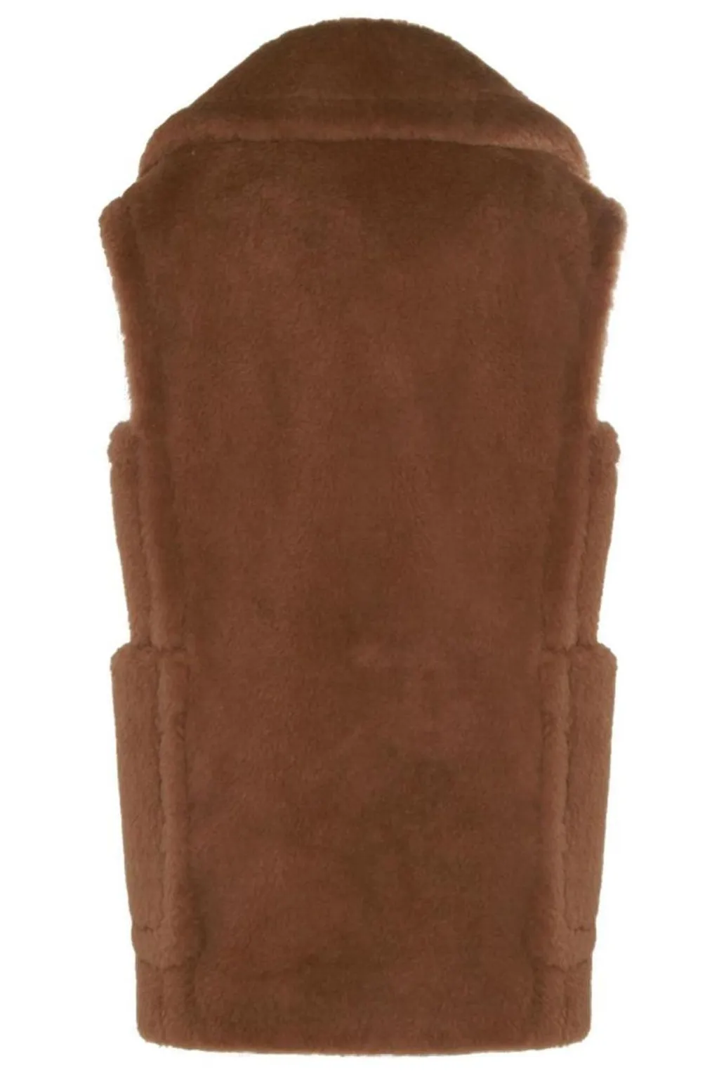 Max Mara Bread1234 Double-Breasted Teddy Gilet