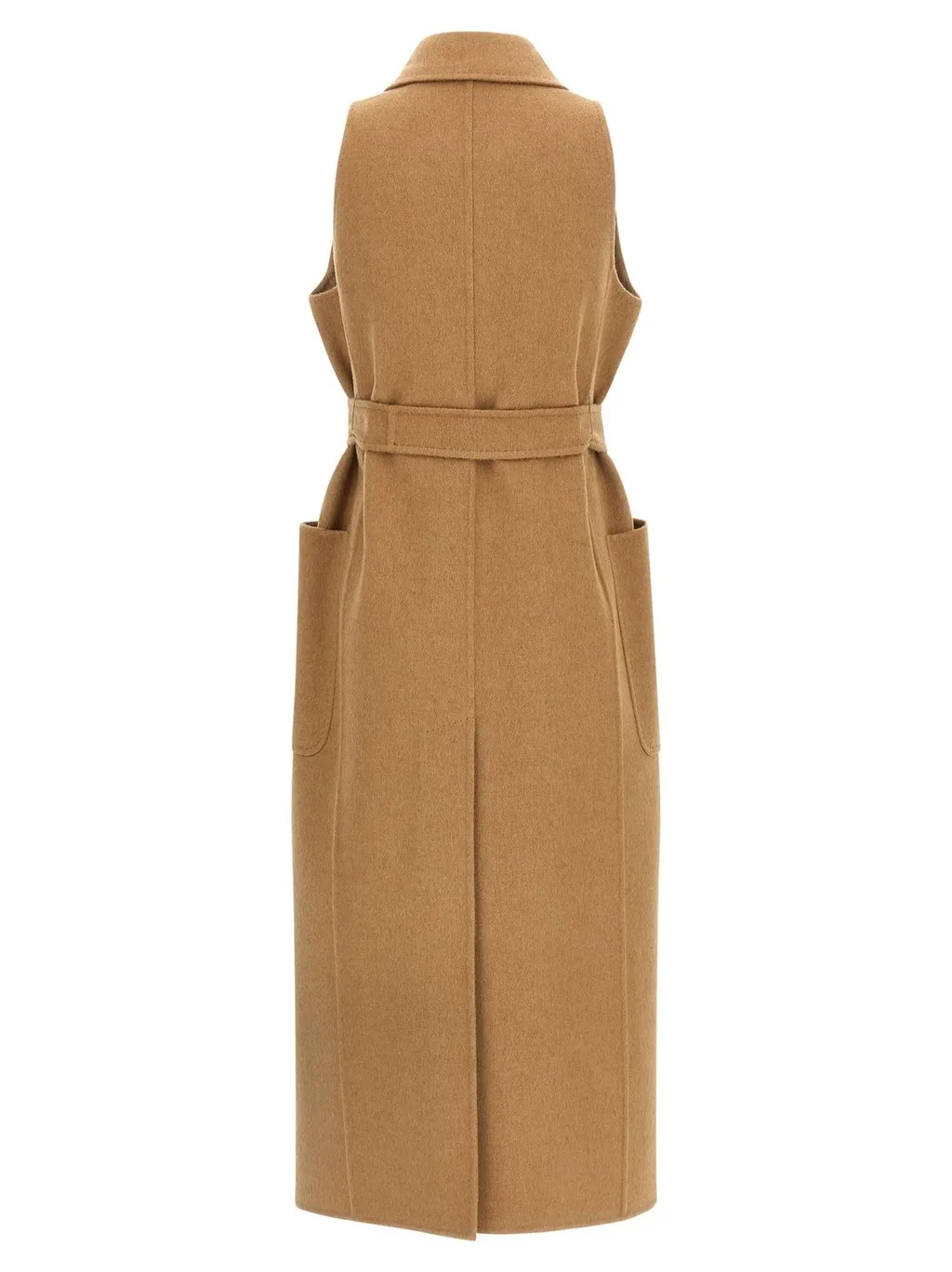 Max Mara Berlina1234 Belted Sleeveless Coat